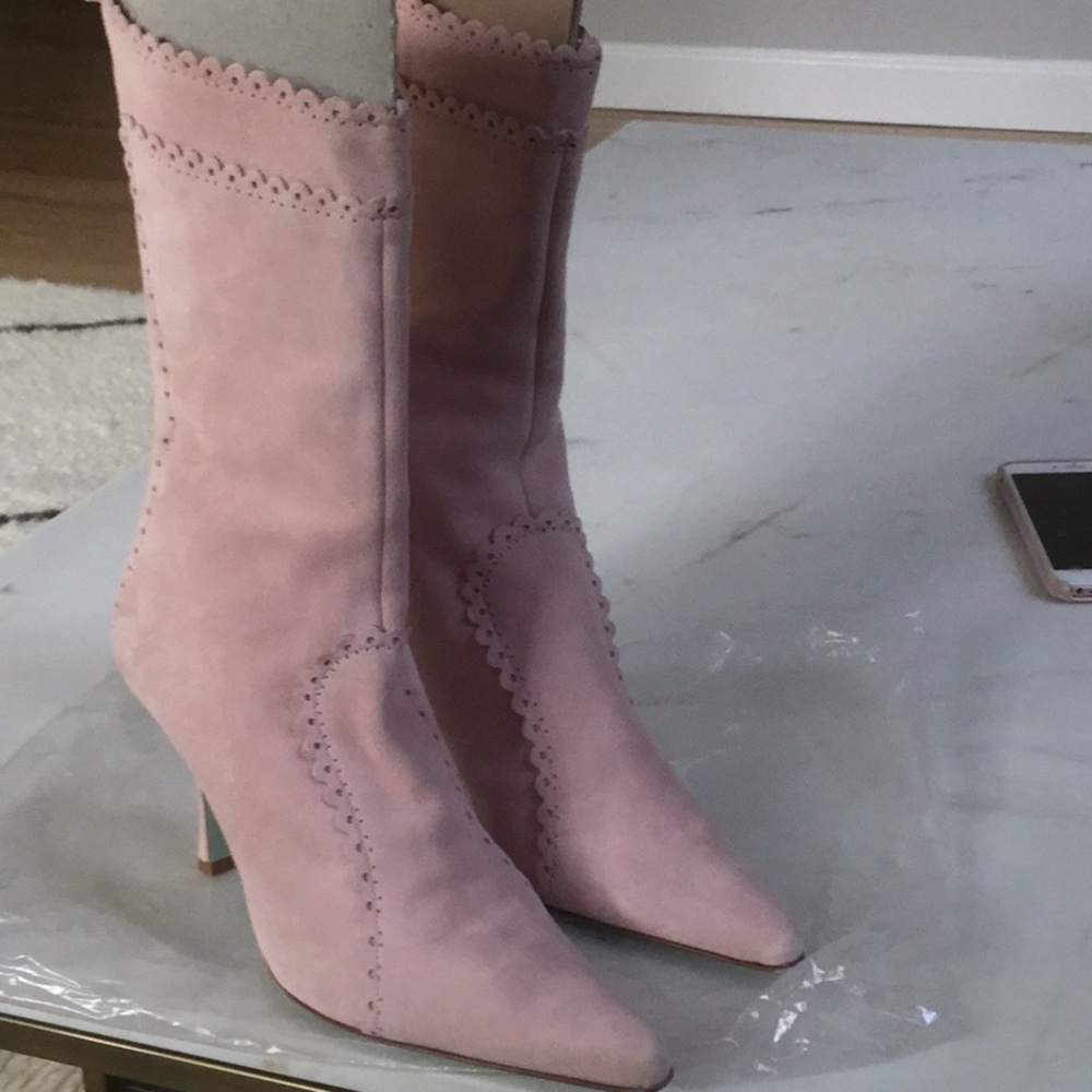 Cynthia rowley zeitgeist suede boots size 9